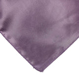 60"x 60" Amethyst Seamless Square Satin Tablecloth Overlay