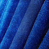 20ftx10ft Royal Blue Metallic Shimmer Tinsel Event Background Drapery Panel, Photo Backdrop Curtain