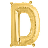 13inch Matte Gold Mylar Foil Letter  Balloons