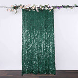 8ftx8ft Hunter Emerald Green Big Payette Sequin Photography Backdrop