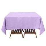 Lavender Lilac Polyester Square Tablecloth 70"x70"