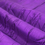 54inch x 10 Yards Purple Accordion Crinkle Taffeta Fabric Bolt