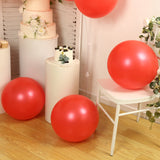 10 Pack Red Biodegradable Balloons, 18" Thickened Extra Strong Eco-friendly Latex Helium Party