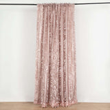 8ftx8ft Dusty Rose 3D Leaf Petal Taffeta Fabric Photography Backdrop Drape, Event Curtain Panel