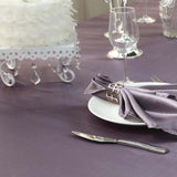 60"x102" Violet Amethyst Smooth Satin Rectangular Tablecloth