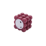 2 Pack | 2inch Burgundy Flameless Flickering LED Bubble Candles