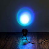 6W Multi-Color RGB LED Backdrop Uplight, Outdoor Landscape Spotlight With Remote Control