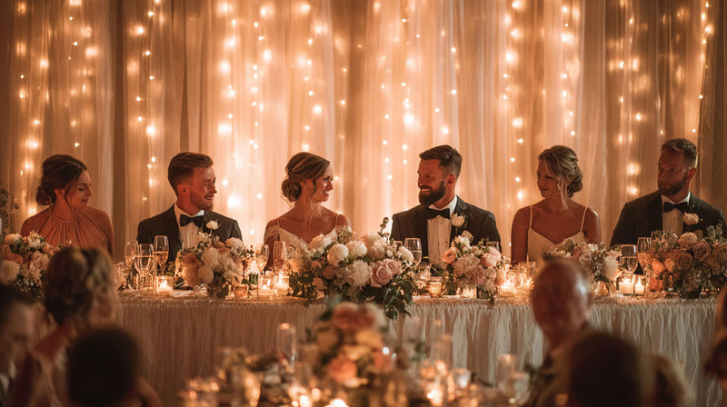 Wedding Head Table for Bride and Groom