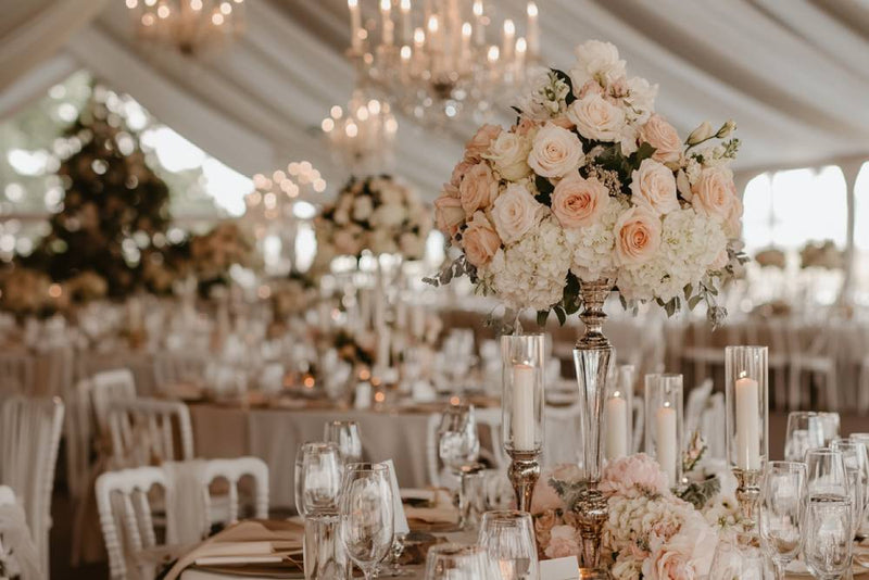 wedding centerpiece- classis