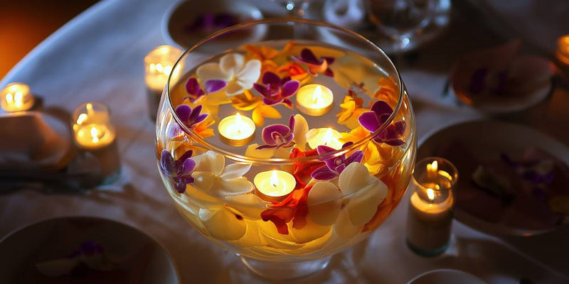 wedding centerpiece- floral bowl