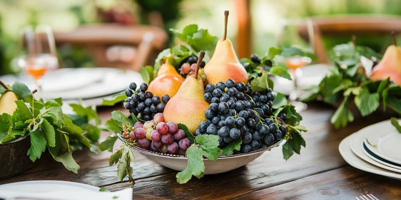 wedding centerpiece- fruits