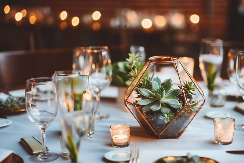wedding centerpiece-minimal