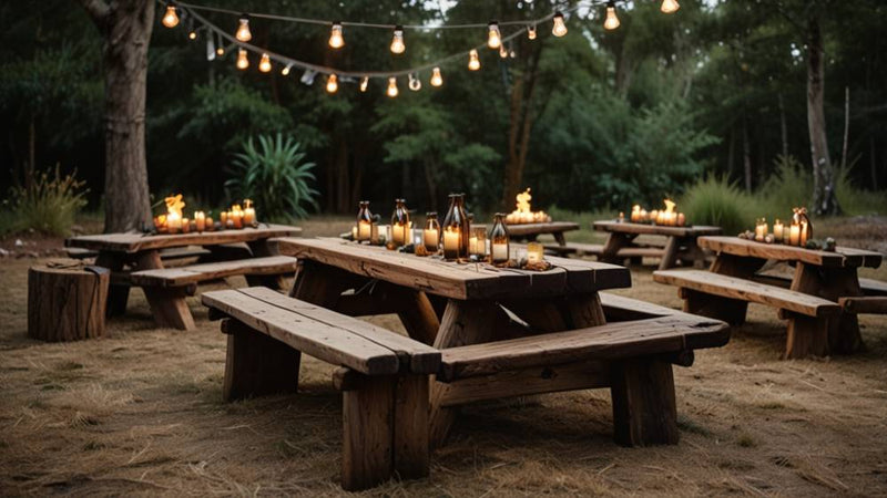 wedding welcome party- campfire