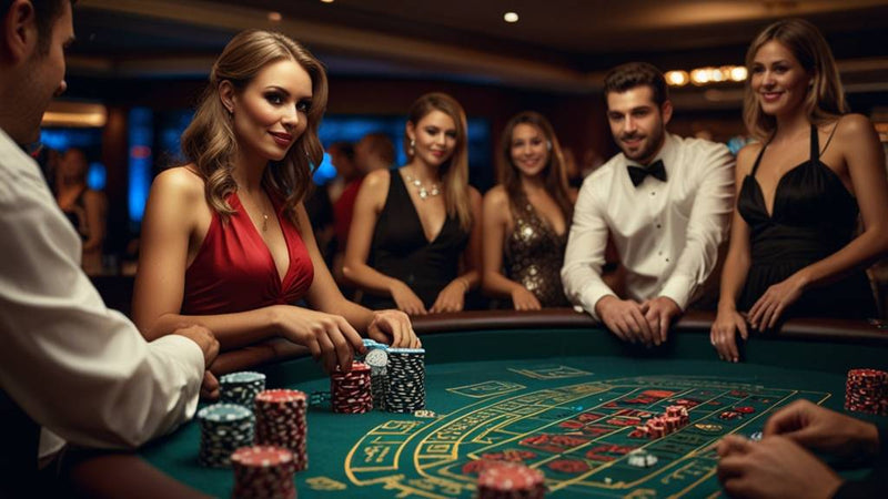 wedding welcome party- casino