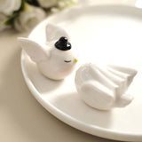 Bride And Groom Love Birds Salt And Pepper Shaker Party Favors, Wedding Favor In Pre-Packed Gift Box