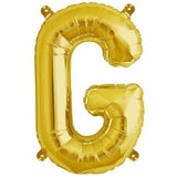 13inch Matte Gold Mylar Foil Letter  Balloons