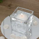 12 Pack 3inch White Floating Candles, Unscented Dripless Wax Discs for Centerpieces