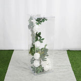 32 inch Clear Acrylic Pedestal Risers - Transparent Acrylic Display Boxes