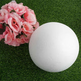 4 Pack | 8inch White StyroFoam Foam Balls For Arts, Crafts and DIY