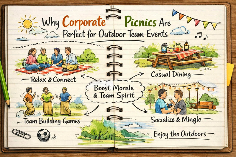 Why Corporate Picnics are Perfect for Outdoor Gathering