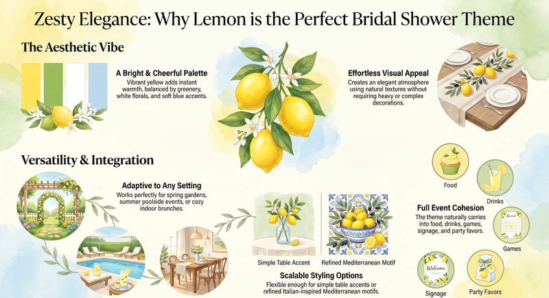 Why Lemon Bridal Shower Theme Works