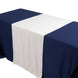 White Wide Premium Polyester Table Runner, Printable Sublimation Blank Banner - 24x72inch