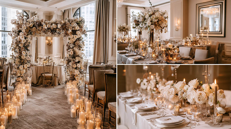 Winter Season Wedding Decor