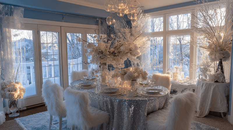 Winter Wonderland Maximalist Decor