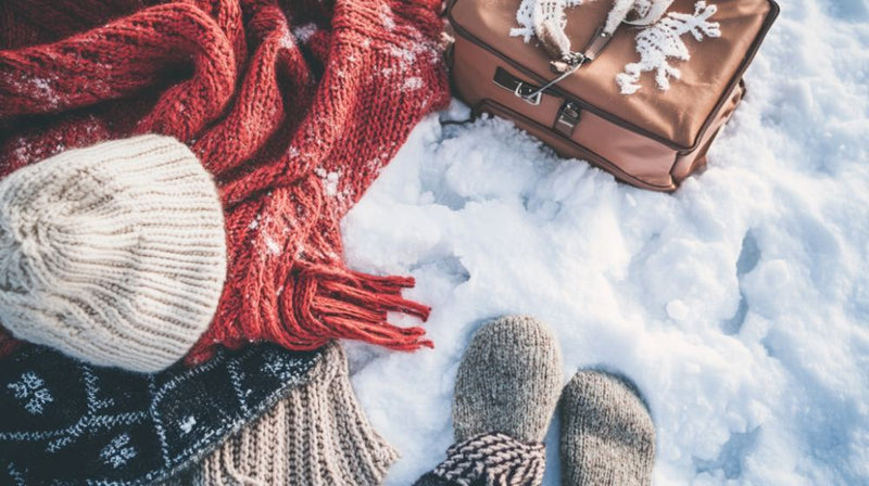 winter picnic table setting- dressing tips