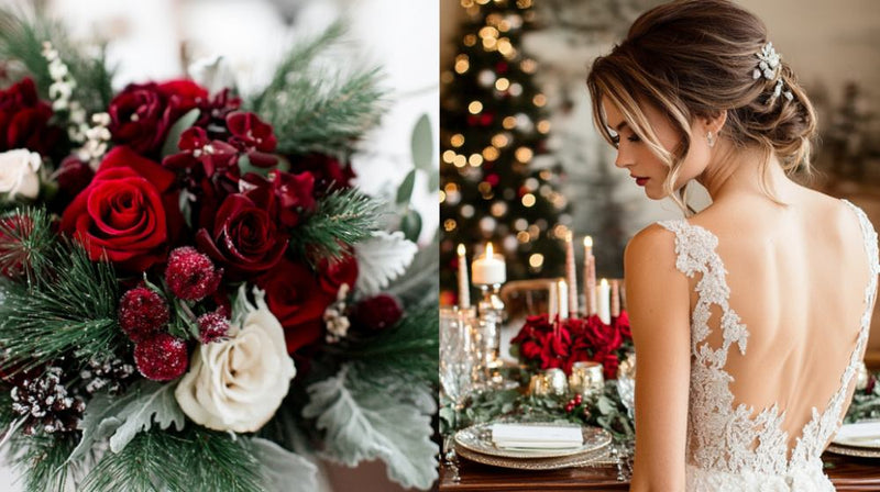 winter wedding colors- december