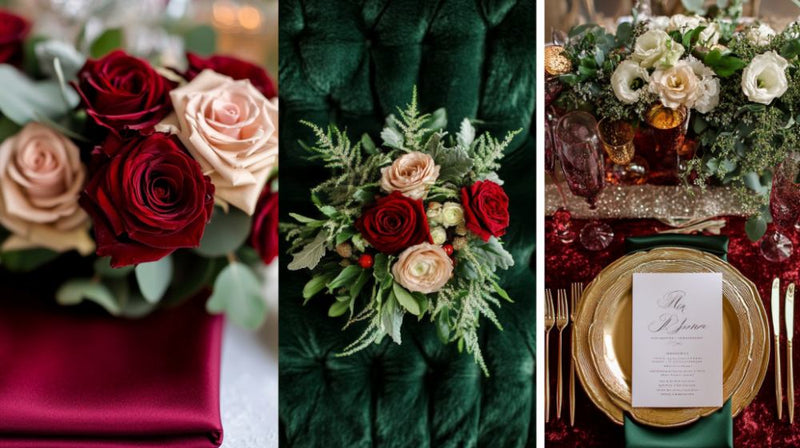 winter wedding colors- february