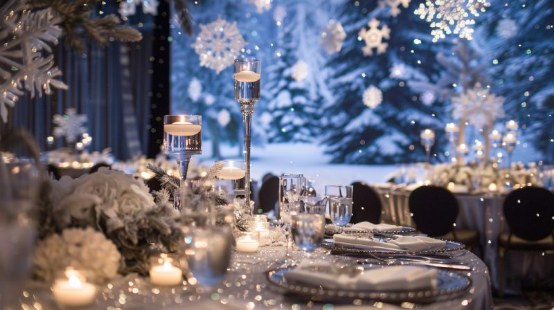 winter wedding decor- decor supplies
