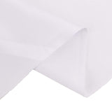 Premium White Scuba Polyester Fabric Bolt, Wrinkle Free DIY Craft Fabric Roll