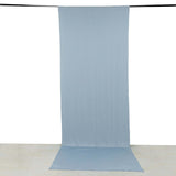 Dusty Blue 4-Way Stretch Spandex Photography Backdrop Curtain with Rod Pockets