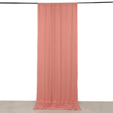 Dusty Rose 4-Way Stretch Spandex Photography Backdrop Curtain with Rod Pockets