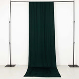 Hunter Emerald Green 4-Way Stretch Spandex Backdrop Curtain with Rod Pockets