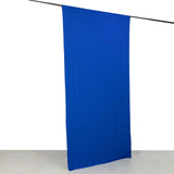 Royal Blue 4-Way Stretch Spandex Photography Backdrop Curtain with Rod Pockets