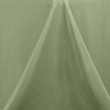 108" Dusty Sage Green Premium Polyester Round Tablecloth - 220GSM#whtbkgd