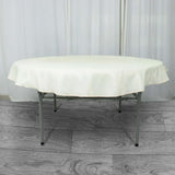 70" Ivory Premium Polyester Round Tablecloth - 220GSM