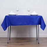 Royal Blue Polyester Square Tablecloth 54"x54"