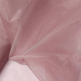 54inch x 10yard | Dusty Rose Solid Sheer Chiffon Fabric Bolt, DIY Voile Drapery Fabric