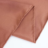 54" Terracotta (Rust) Premium Polyester Square Tablecloth - 220GSM