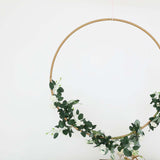 Metal Hoop Wreath, Floral Hoop, Wedding Hoops