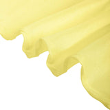 54"x54" Yellow Square Polyester Table Overlay