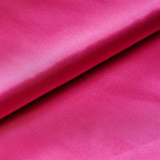 Add Elegance to Your Events with Fuchsia Satin Fabric Bolt