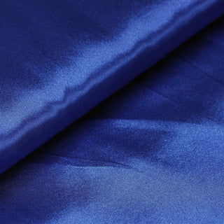 Add Elegance to Your Events with Royal Blue Satin Fabric Bolt