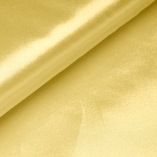Yellow Satin Fabric Bolt for Stunning Event Decor