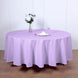 108inch Lavender Lilac Polyester Round Tablecloth