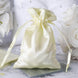 12 Pack | 4x6inch Yellow Satin Drawstring Wedding Party Favor Gift Bags