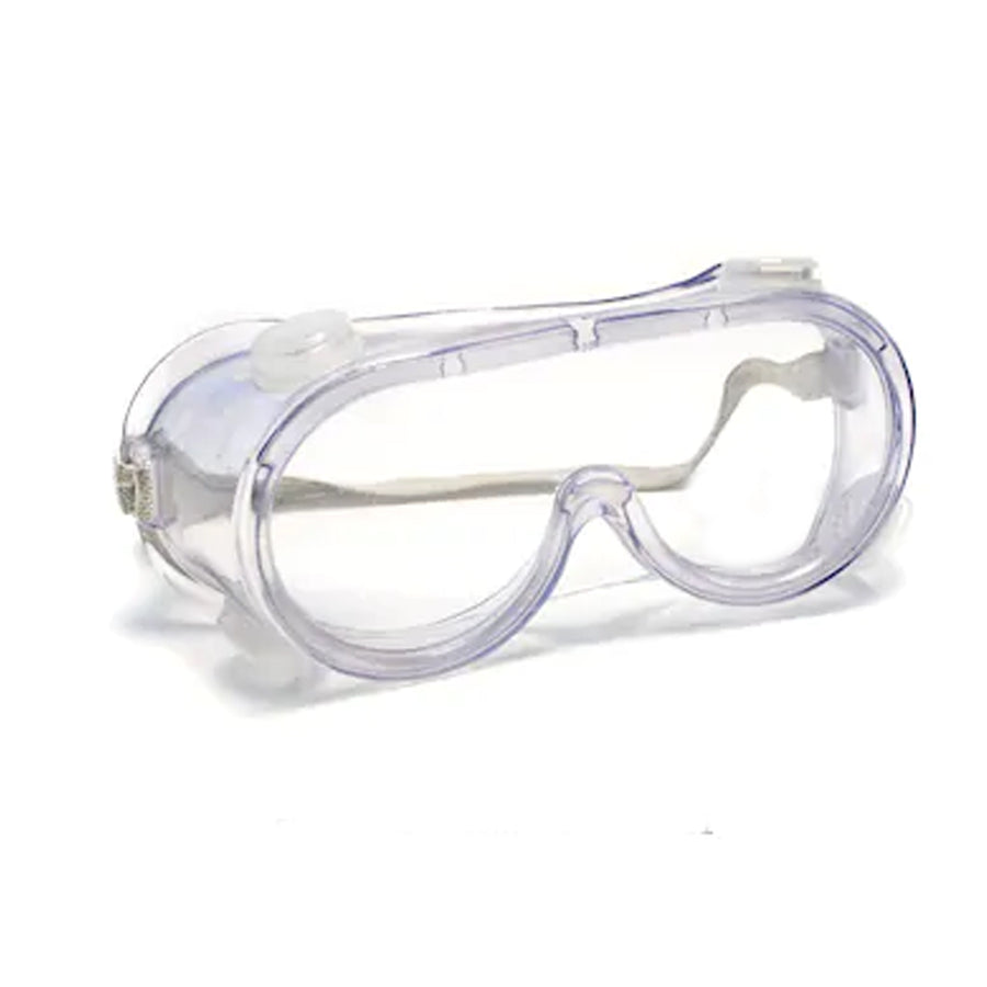 Adjustable Scratch Resistant Safety Goggles, Protective Eyewear With Anti Fog Coating & Air Vents